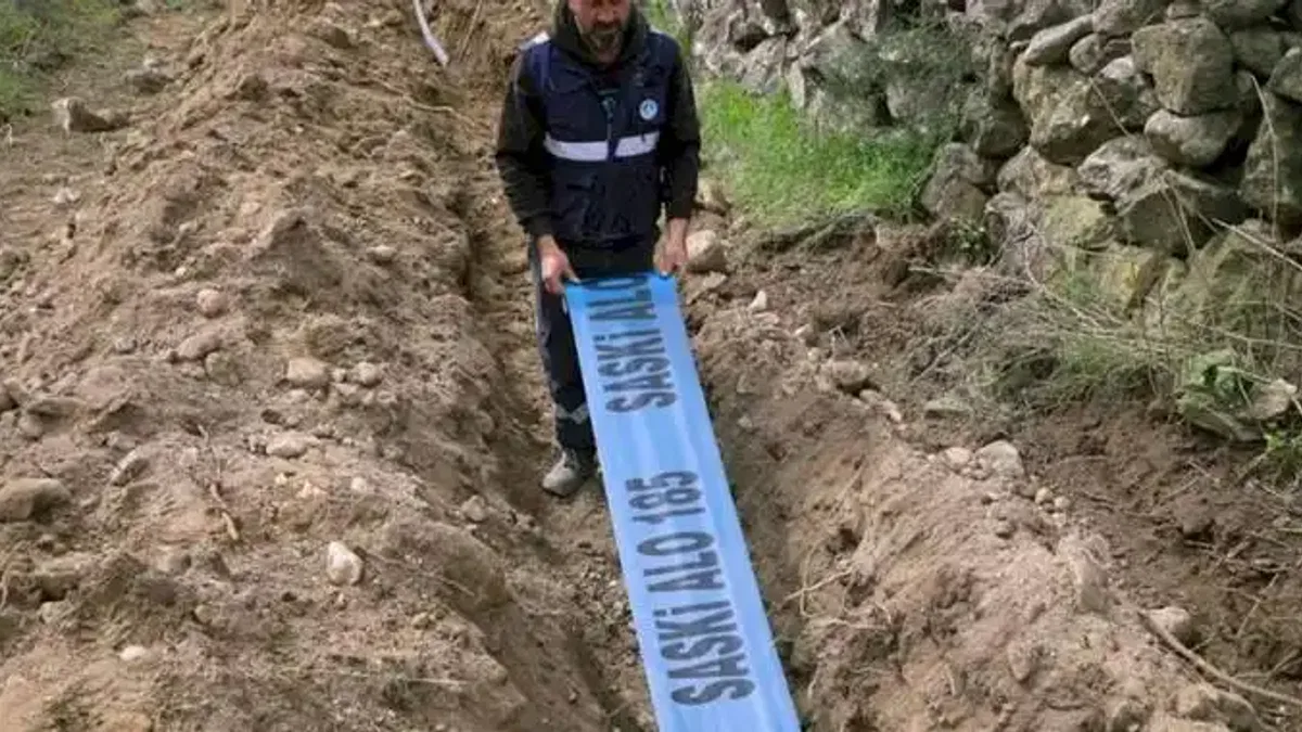 Sakarya Küçükesence’nin içme suyu altyapısı sil baştan