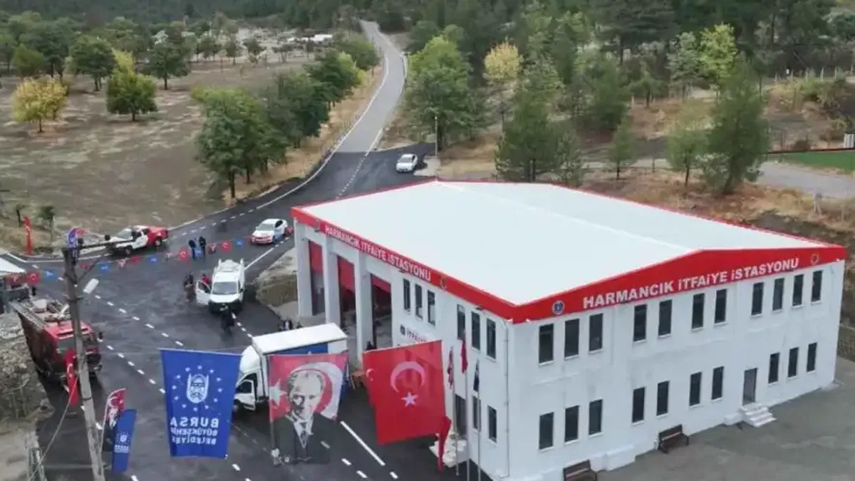 Bursa Harmancık'a tam donanımlı teşkilat