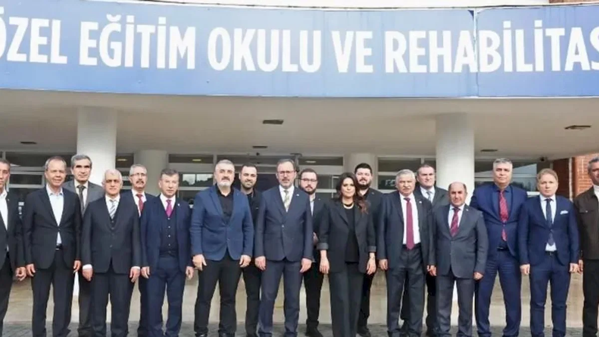 TBMM Komisyonu'ndan Antalya’da Özel Eğitim Merkezine ziyaret
