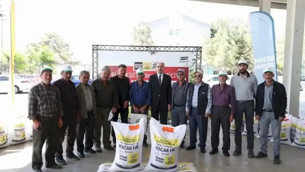 Konya’da çiftçiye destek büyüyor!