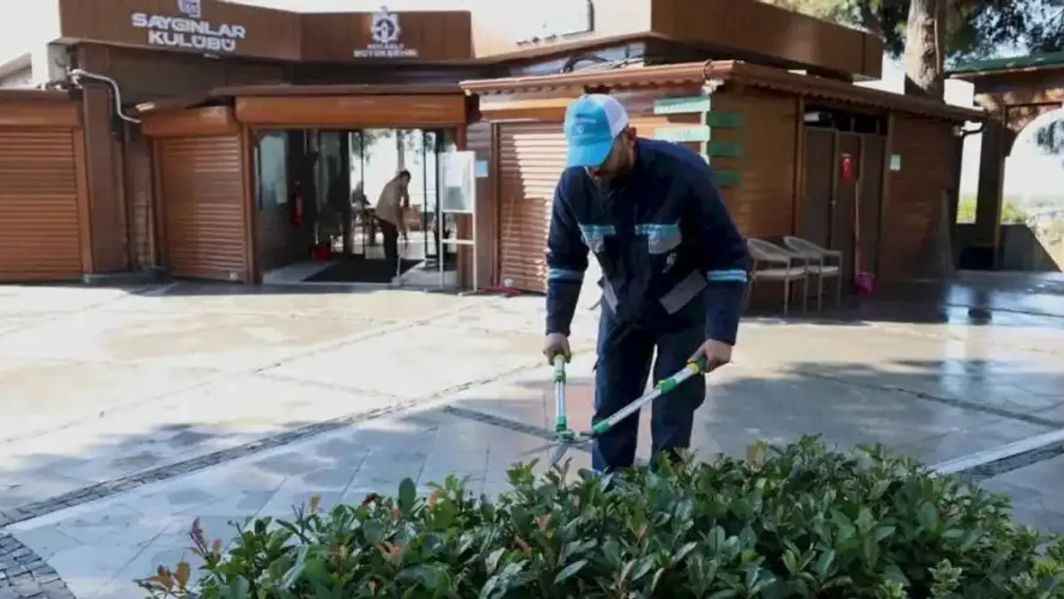 Kocaeli Saygınlar Kulübü’nde kapsamlı temizlik