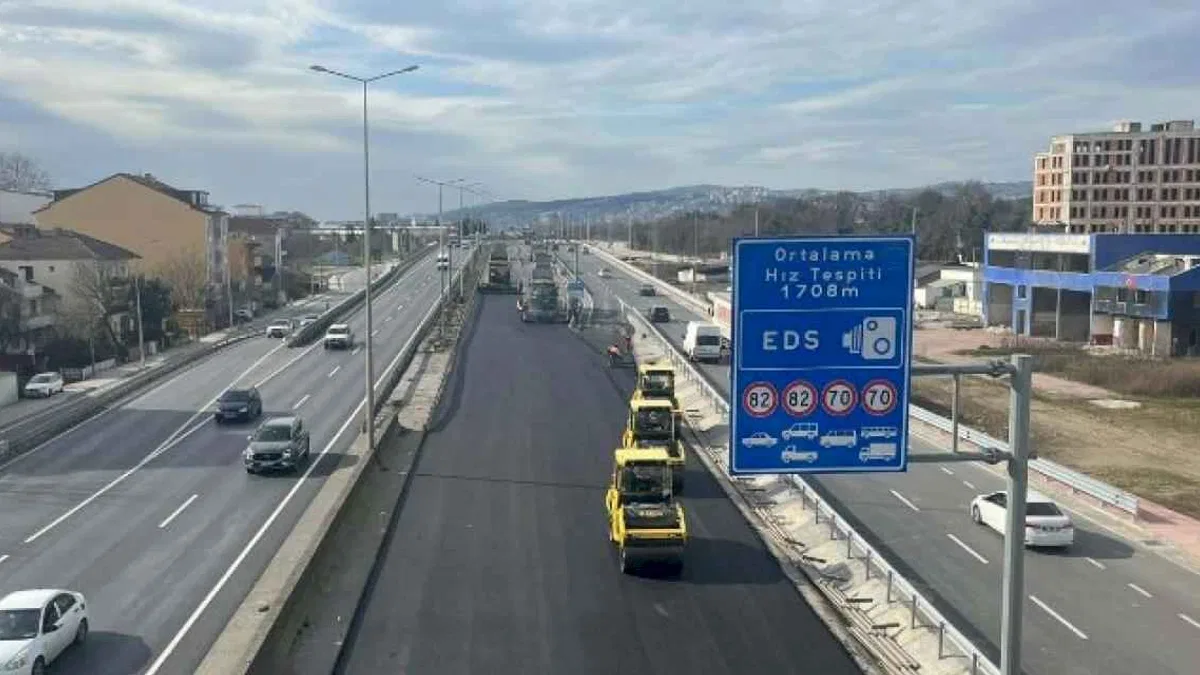 Kocaeli stadyum yolunda İstanbul istikameti trafiğe açıldı