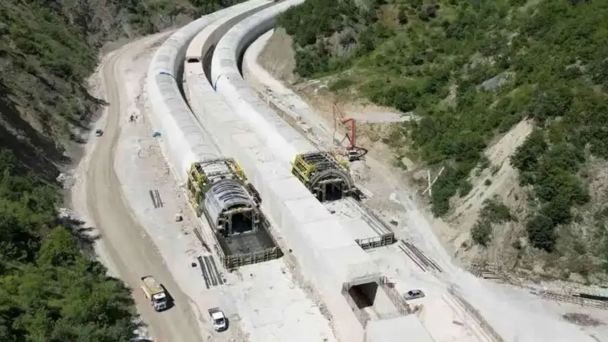 Tokat-Niksar duble yolunda sona yaklaşıldı