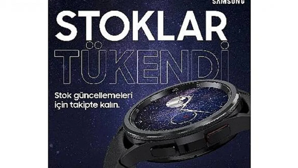 Samsung Galaxy Watch6 Classic Astro Edition'ın stokları tükendi!