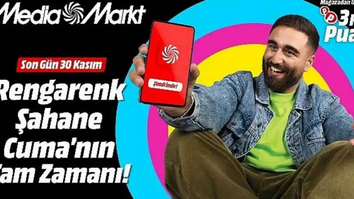 MediaMarkt'ta Rengârenk Şahane Cuma kampanyası başladı