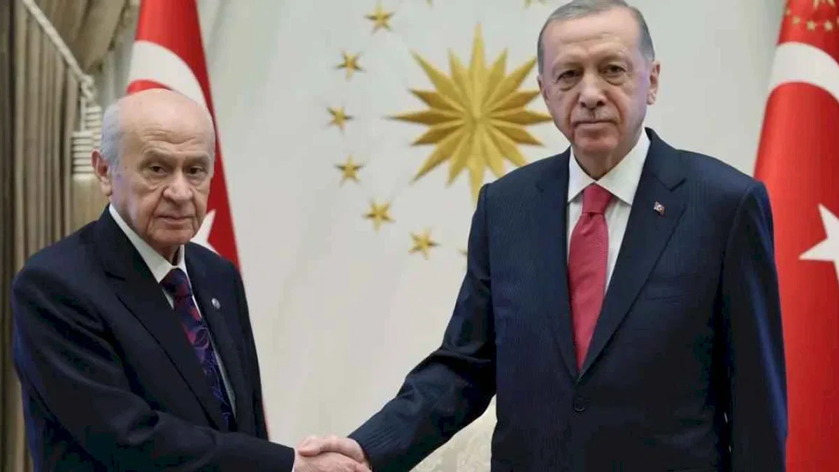 Erdoğan ile Bahçeli Beştepe'de buluştu