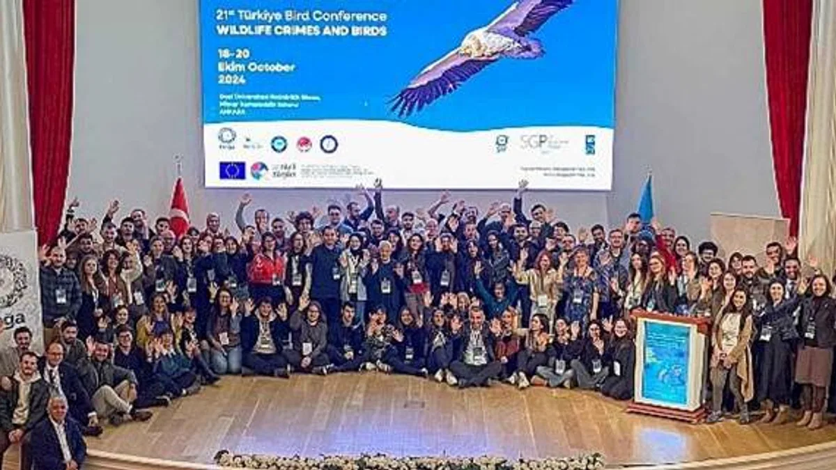 21. Türkiye Kuş Konferansı Ankara'da Gerçekleşti.