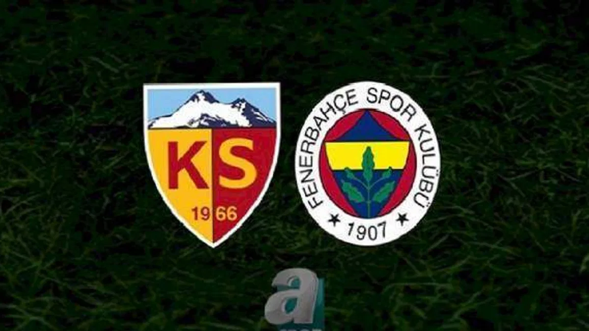 Kayserispor - Fenerbahçe maçı ne zaman, saat kaçta ve hangi kanalda? | Spor Toto Süper Lig