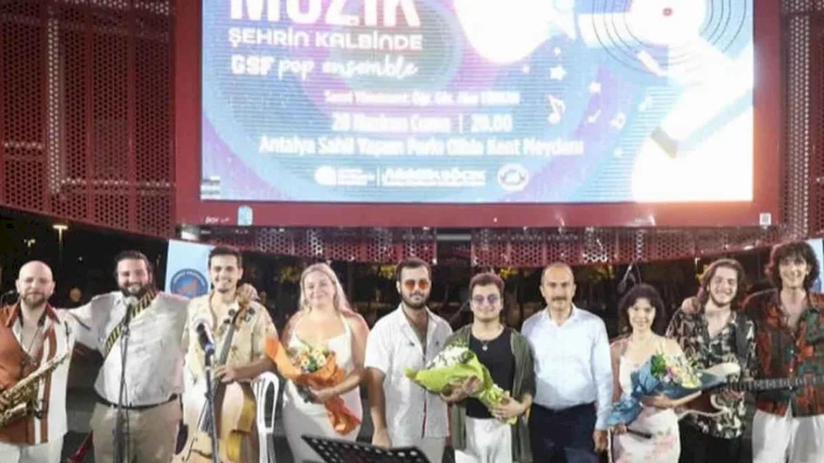 Akdeniz akşamları ‘Müzik Şehrin Kalbinde’ konseriyle renkleniyor