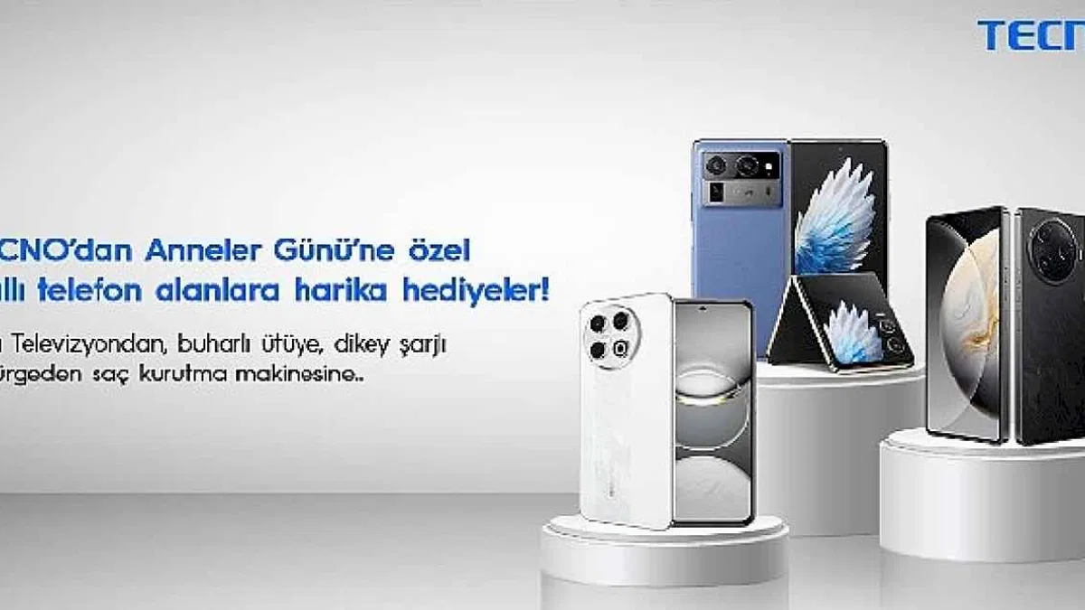 TECNO'dan Anneler Günü'ne özel akıllı telefon alanlara harika hediyeler!