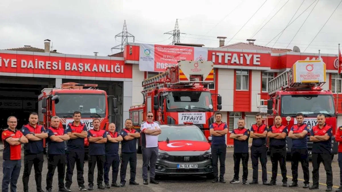 Ordu itfaiyesi 312. yılını etkinliklerle kutluyor