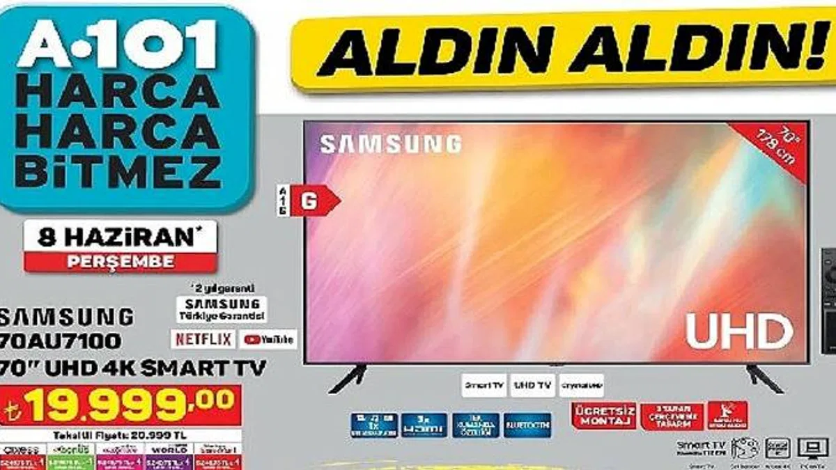 Avantajlı Fiyatlarıyla Teknolojik Ürünler Bu Hafta A101'de
