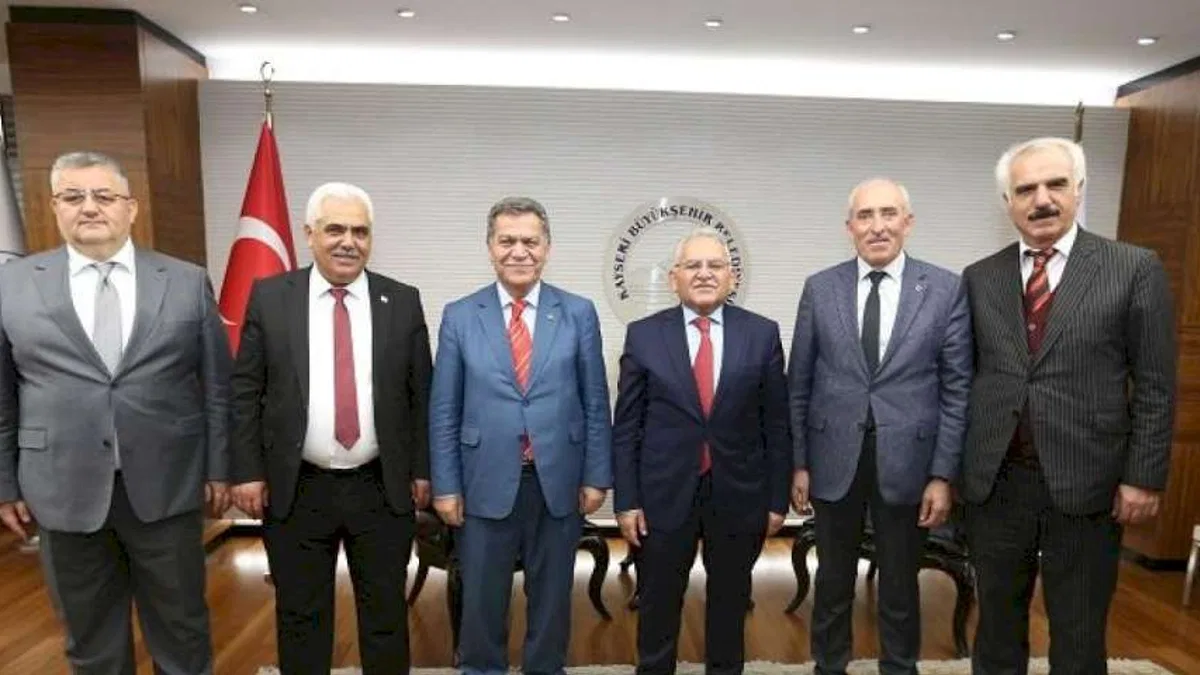 KESOB heyetinden Kayseri Büyükşehir'e ziyaret
