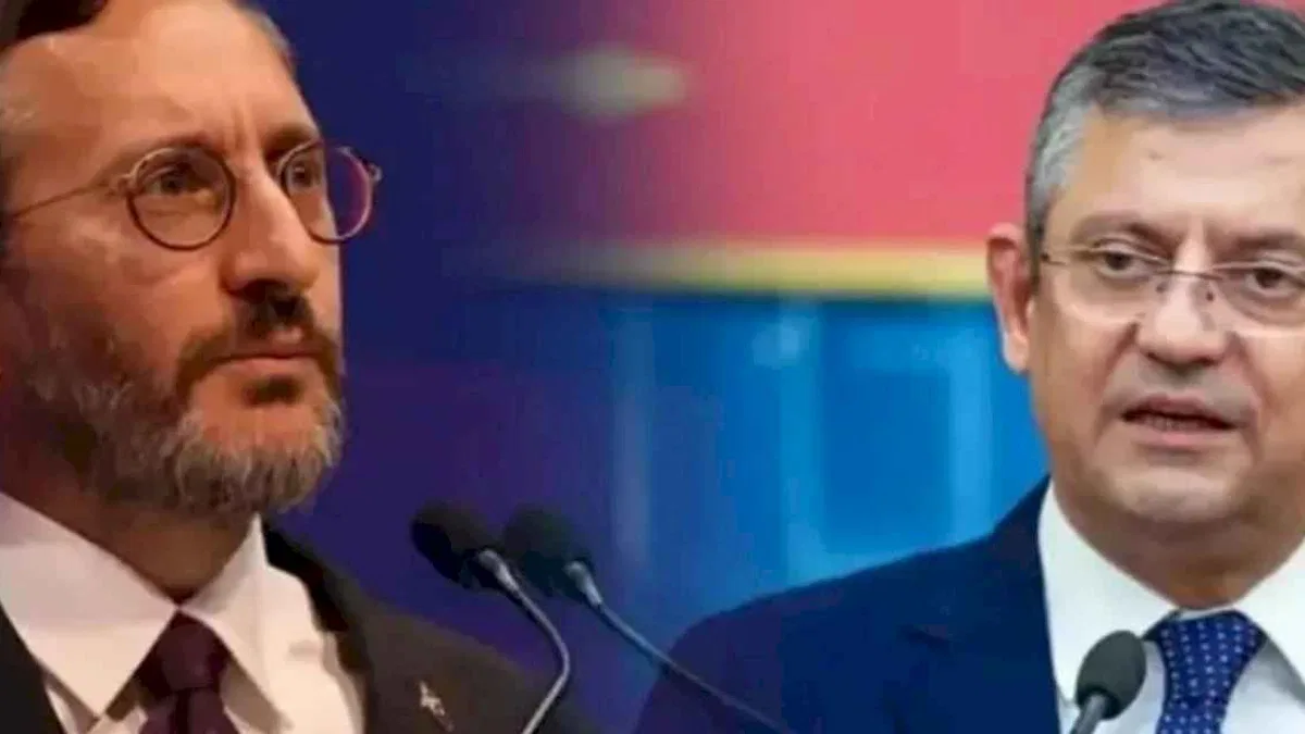 Fahrettin Altun'dan Özgür Özel'e sert yanıt!