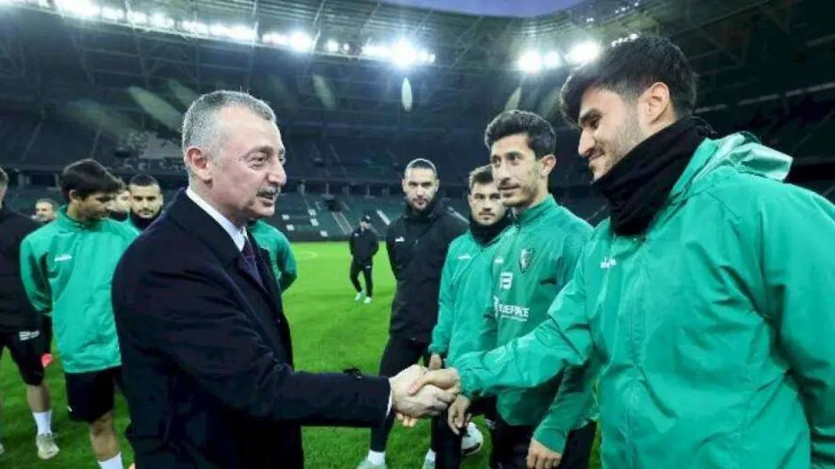Kocaeli'de kritik maç öncesi moral ziyareti