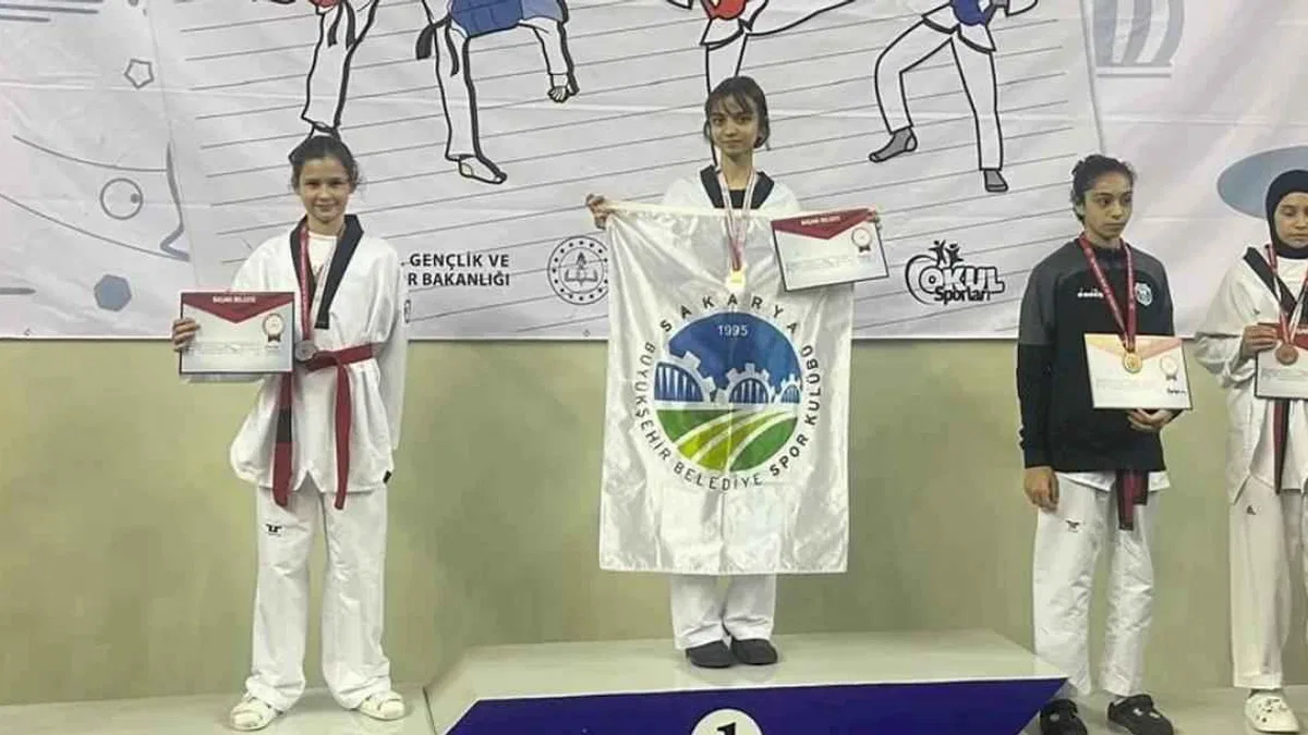 Ecrin Yılmaz, Sakarya’nın gururu oldu