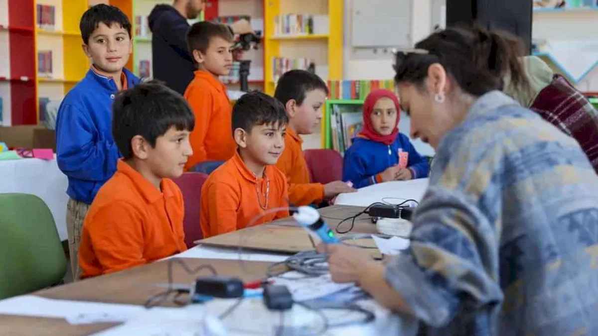 Konya Selçuklu'da öğrencilere sanatsal ufuk