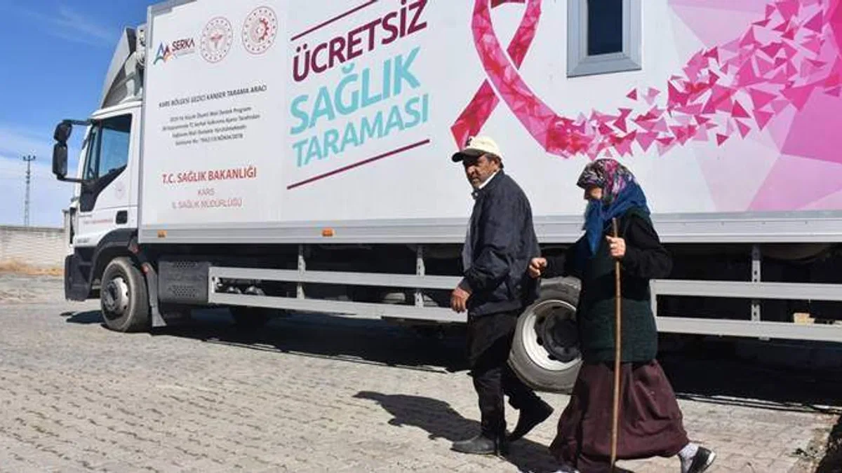 Gezici sağlık hizmetiyle 6,5 milyon kişiye ulaşıldı
