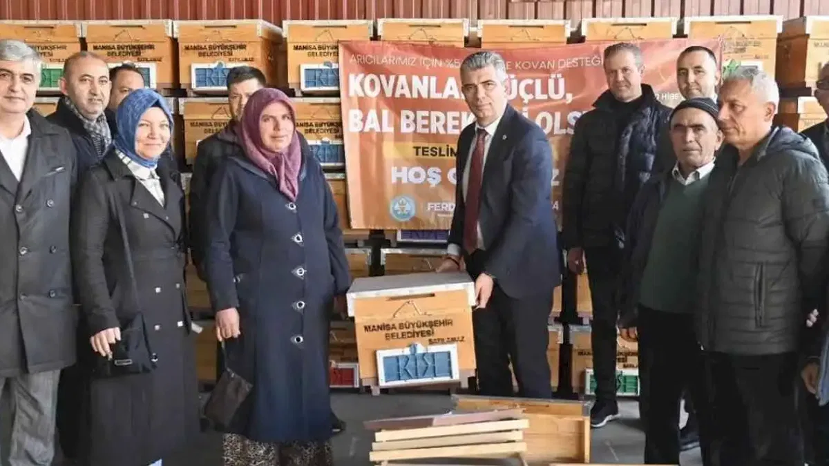 Manisa'da yüzde 50 hibe ile kovan desteği
