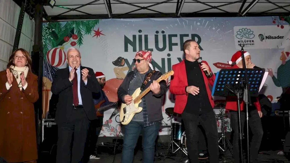 Bursa Nilüfer 2025’i coşku ile karşıladı