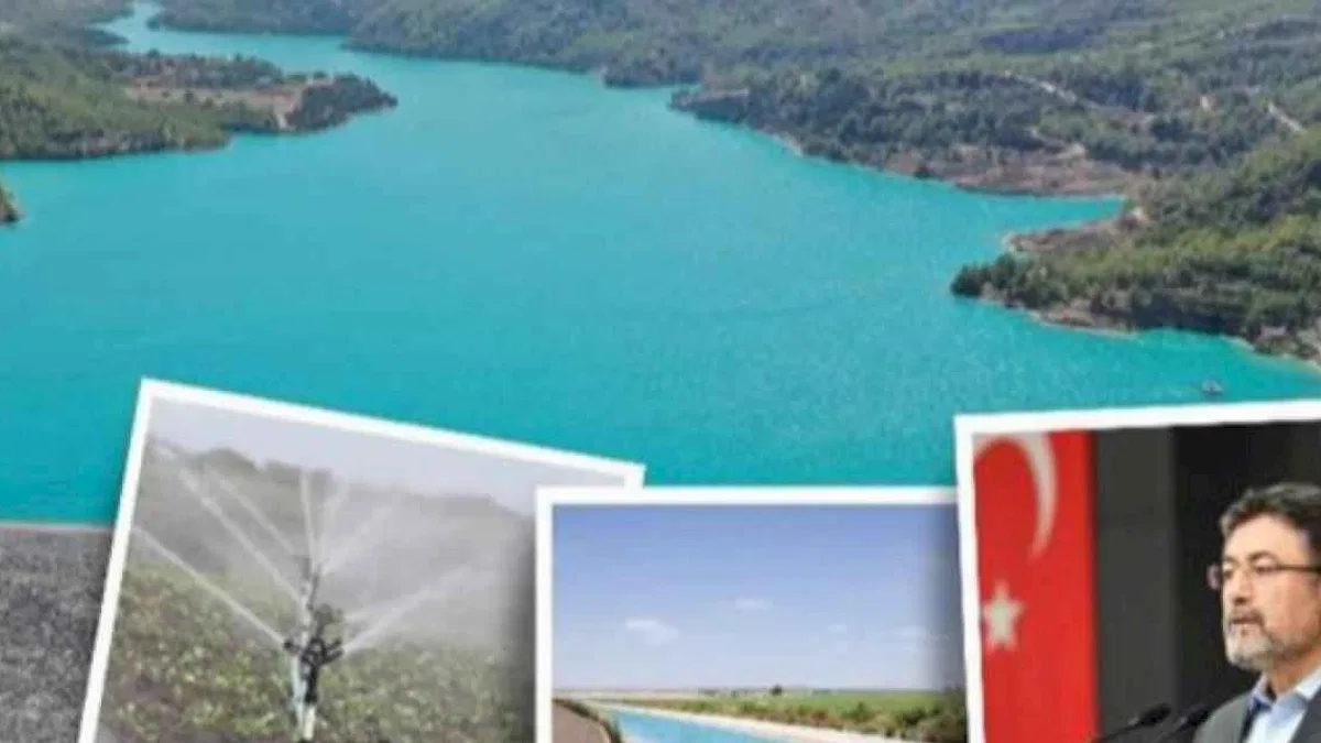 724 bin 250 dekar arazi suya kavuşacak