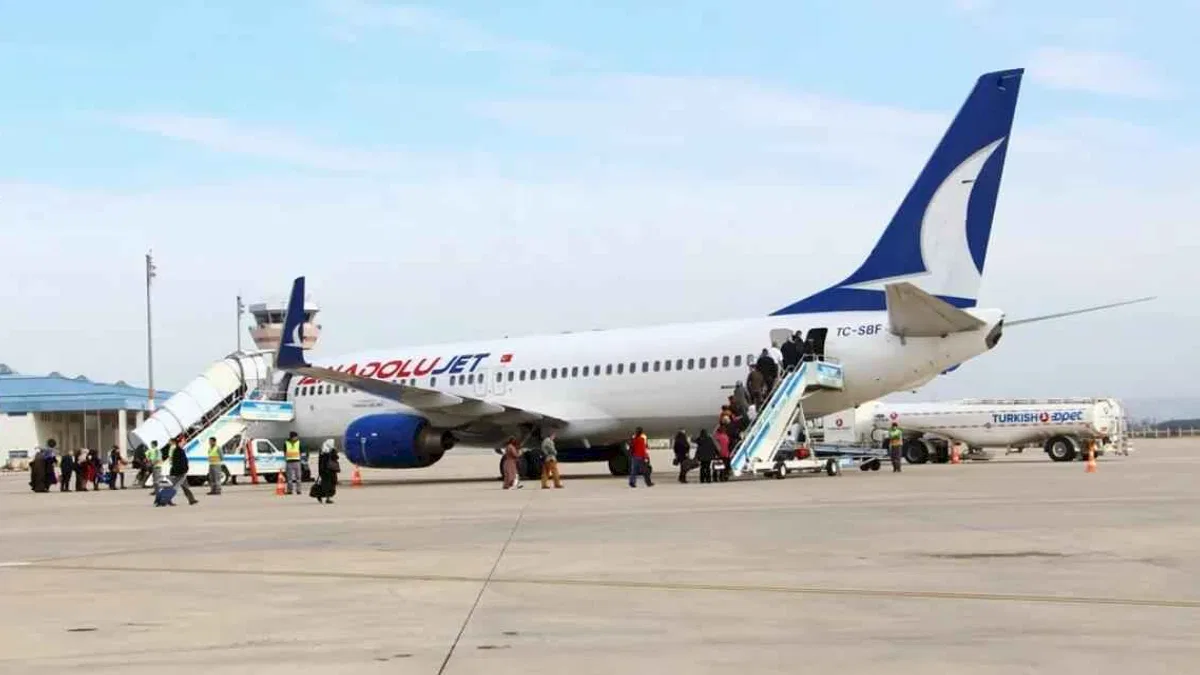 Bursa Yenişehir Havalimanı Eylül'de 19 bin yolcuya hizmet verdi