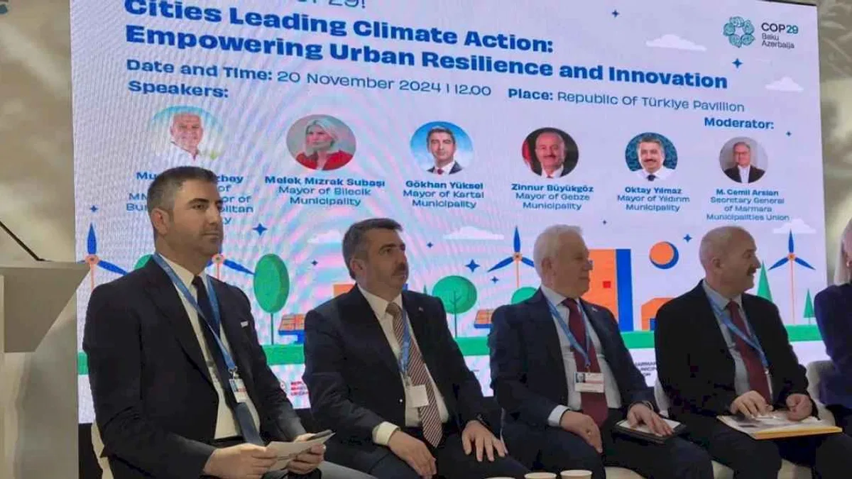Başkan Yılmaz, COP29'da konuştu