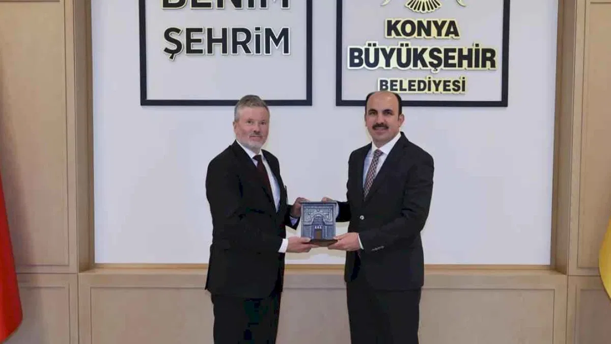 Norveç Ankara Büyükelçisi'nden Konya'ya ziyaret