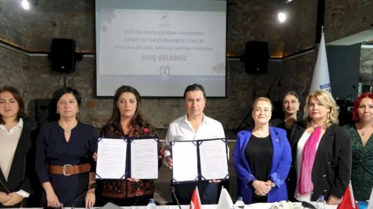 Bodrum'da ILO 190 Belgesi imzalandı