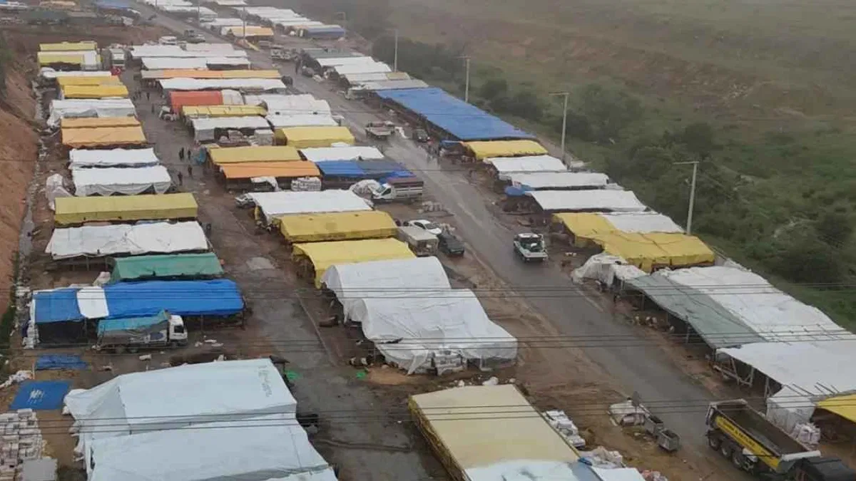 Kocaeli Gebze'de kurban pazarı kuruldu