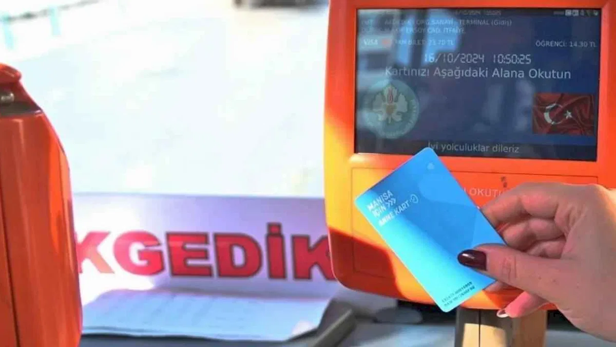 Manisa’da 8 bin 723 anneye ulaşımda ücretsiz destek