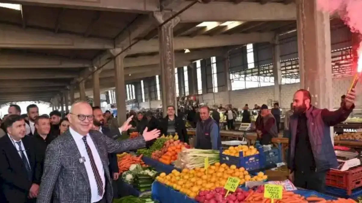 Cumhur İttifakının Adaylarına Ahmetli’de coşkulu karşılama