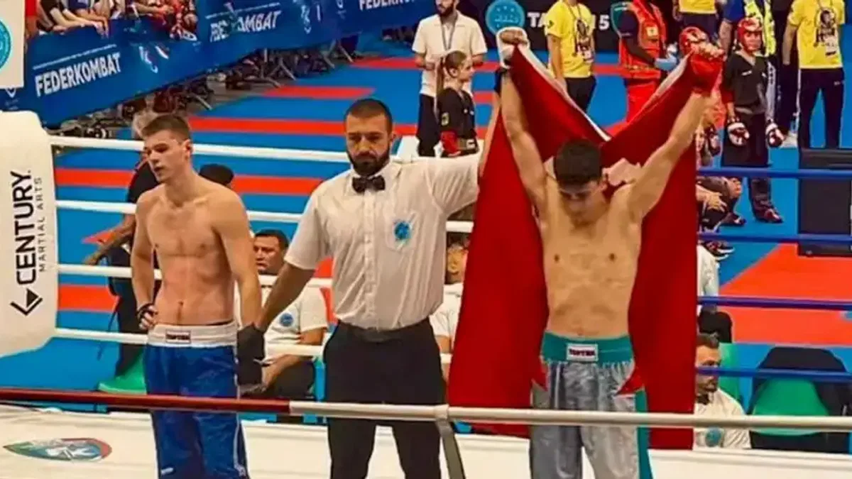 Avrupa Kick Boks'ta Konya Meram rüzgarı