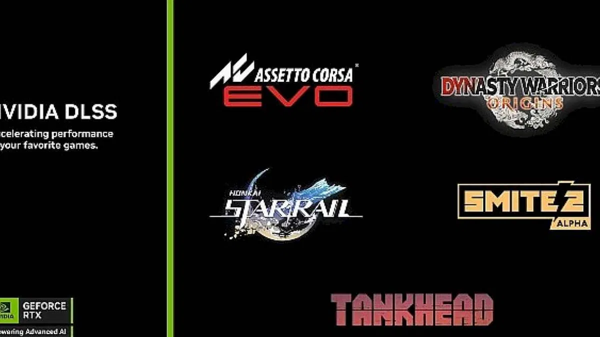 Assetto Corsa EVO, DYNASTY WARRIORS: ORIGINS, SMITE 2 ve Honkai: Star Rail DLSS ile Güçleniyor