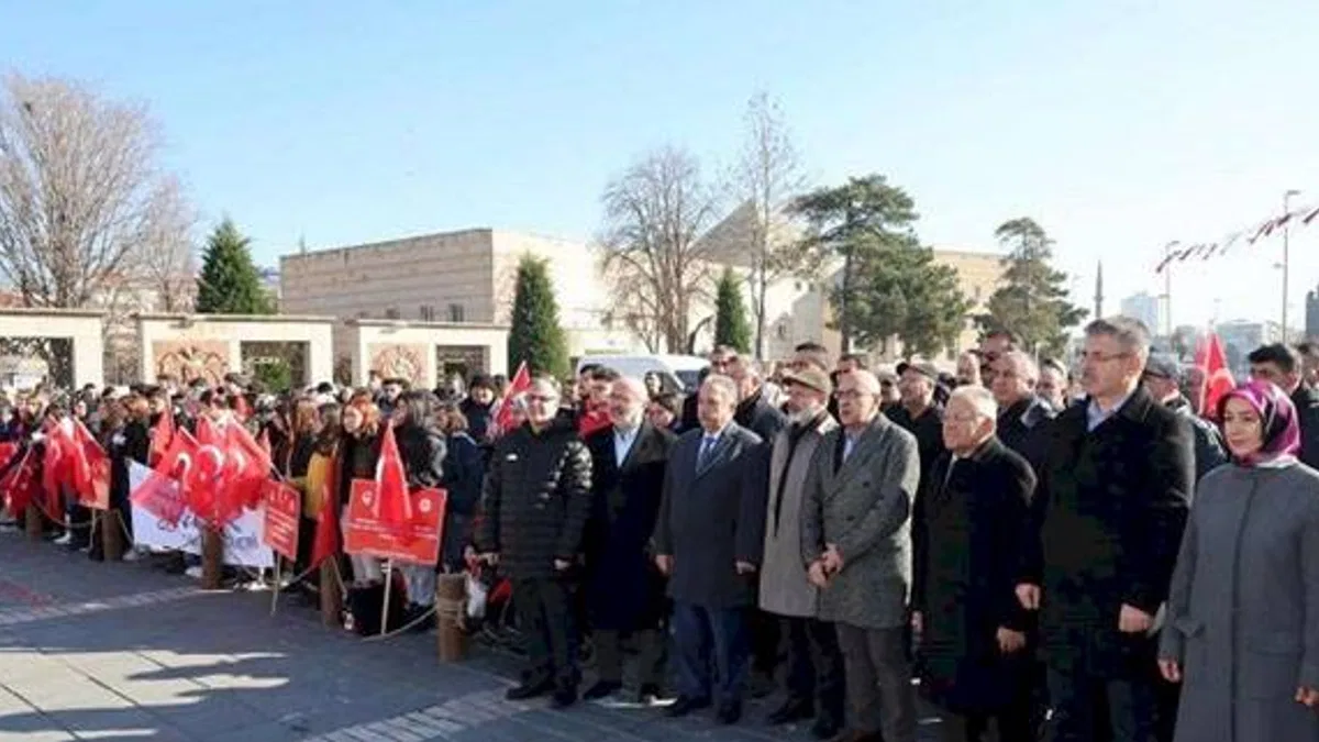 KAYMEK öğrencilerinden Sarıkamış'a saygı duruşu