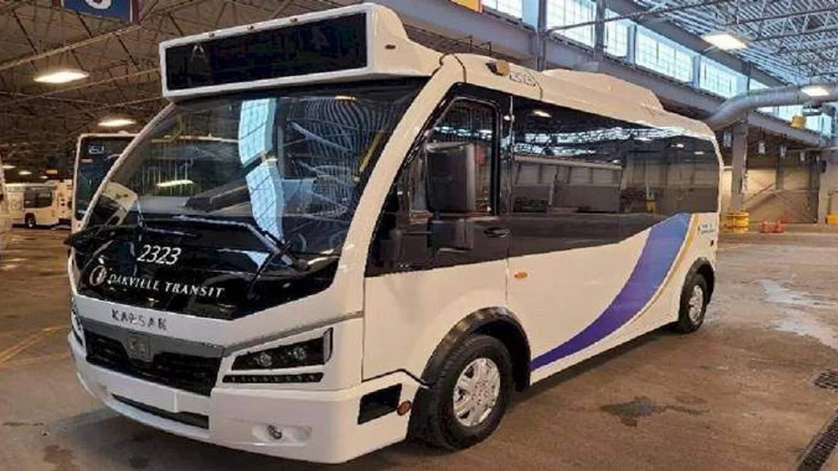 Karsan elektrikli minibüsleriyle Kanada'da büyüyor