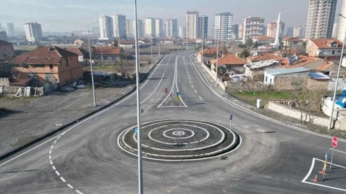 Kayseri Melikgazi'de Yıldırım Beyazıt'ın çehresi değişti