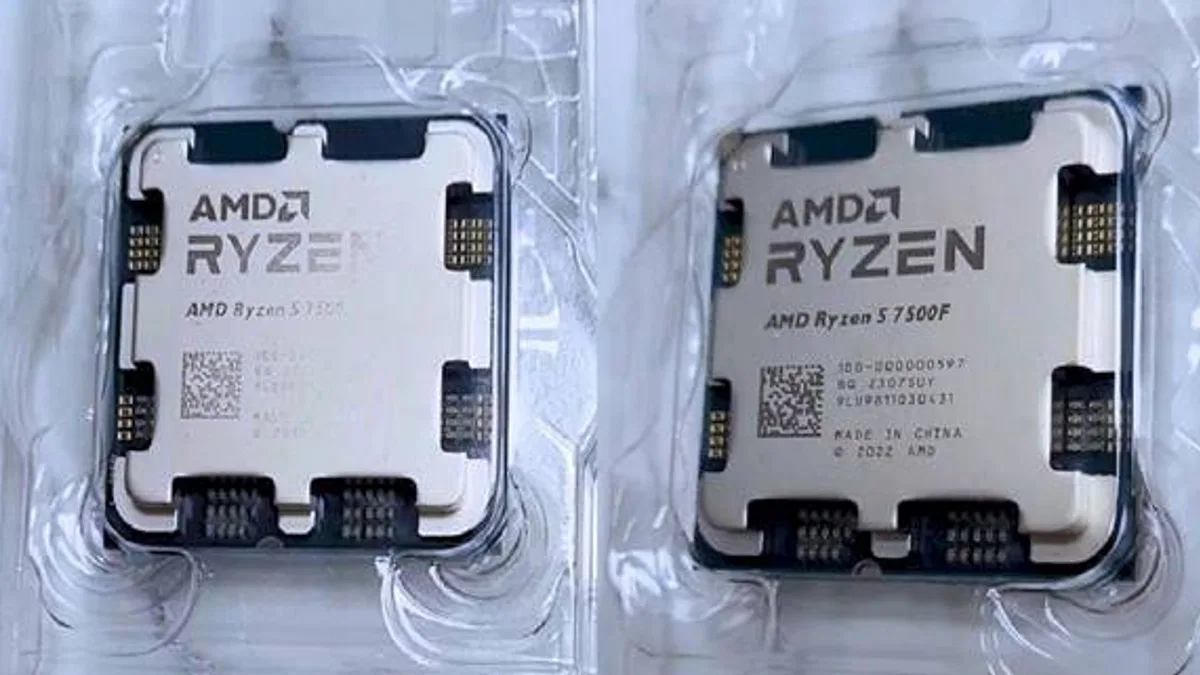 AMD Ryzen 5 7500F Çin’de Satışa Çıkıyor