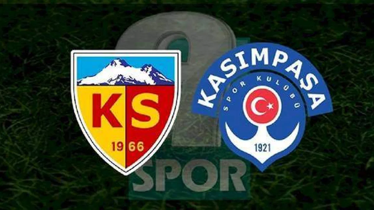Kayserispor Kasımpaşa maçı CANLI İZLE (Kayserispor-Kasımpaşa canlı anlatım)