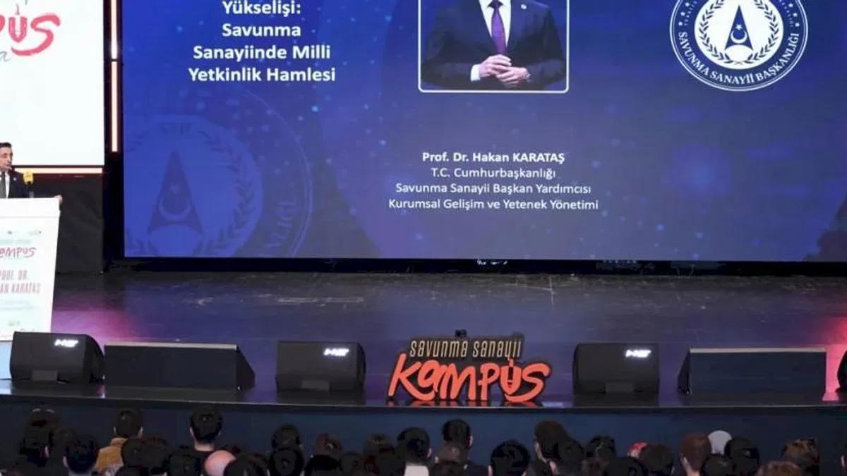Konya’da Savunma Sanayii Kampüs Programı düzenlendi