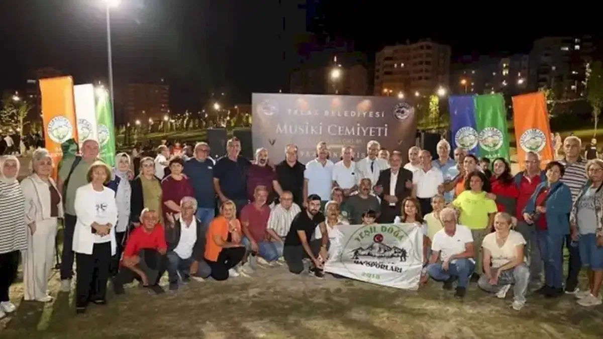 Kayseri Talas Millet Bahçesi'nde keyifli akşam