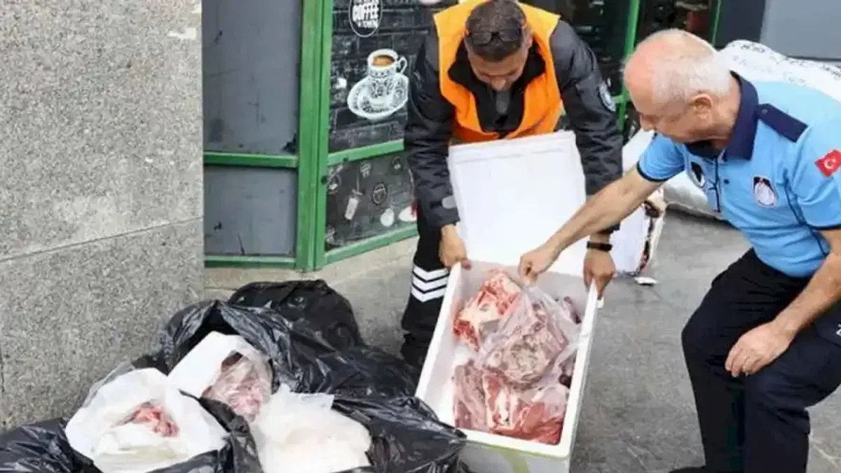 Usulsüz şekilde taşınan 300 kilogram ete el kondu
