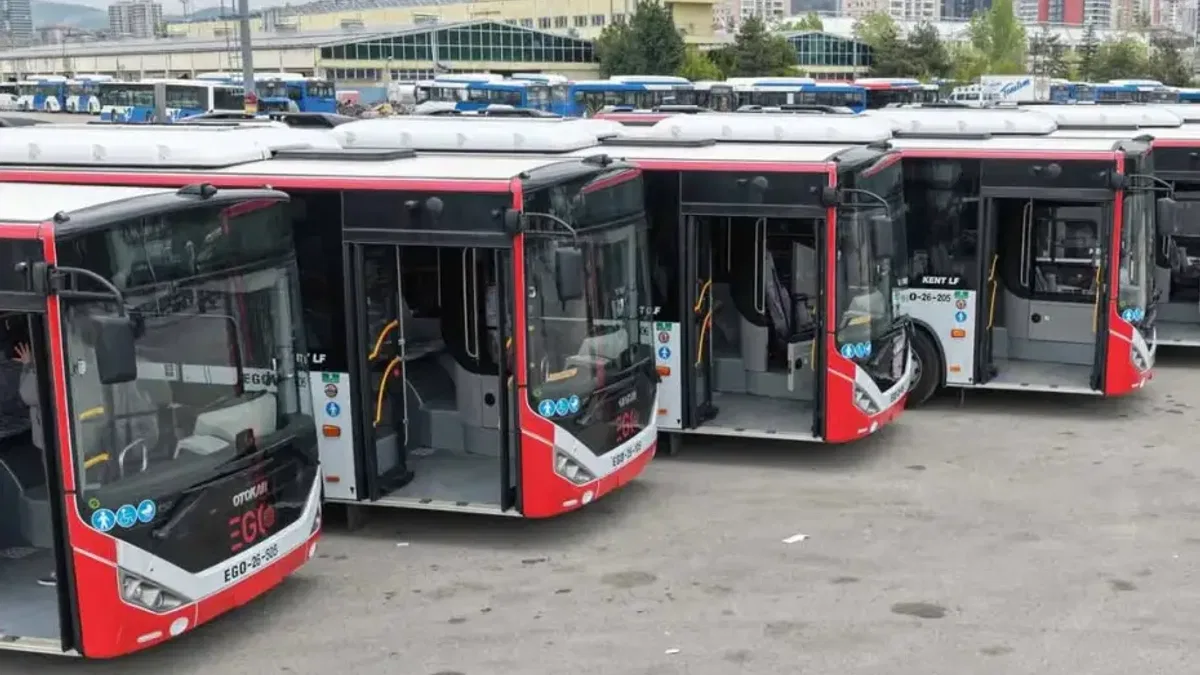 Ankara’da toplu taşıma filosu güçleniyor