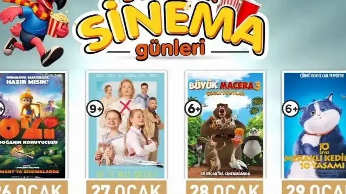 Çiğli’de yarıyıl tatili sinema ve eğlenceyle şenleniyor