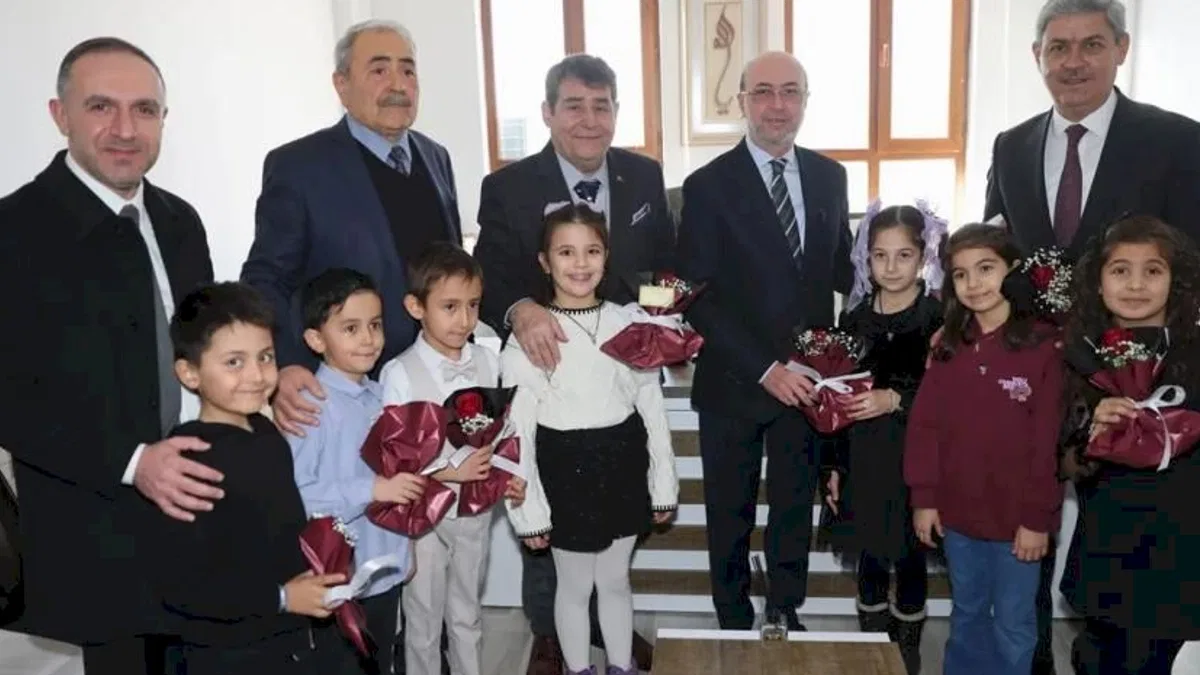 Konya Selçuklu'da karne sevinci