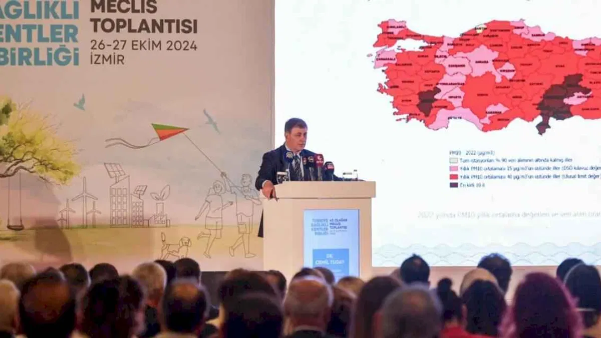 'Türkiye Sağlıklı Kentler' İzmir'de buluştu