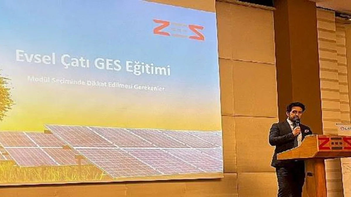 Çatılarda solar enerji çözümleri için eğitimler başladı