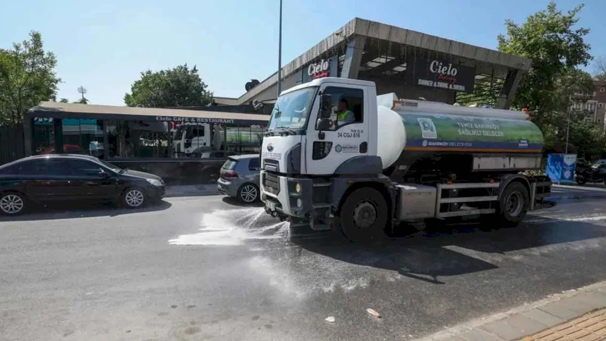 İstanbul Bakırköy’de temizlik seferberliği