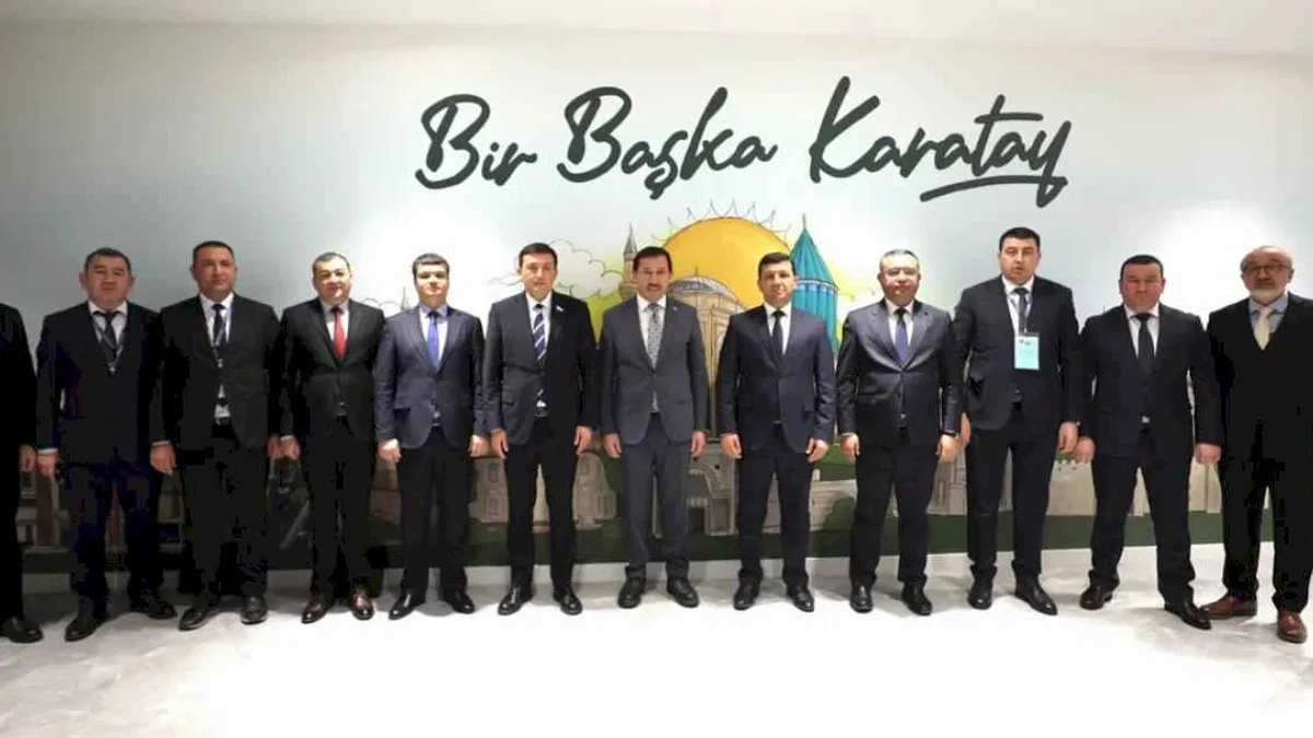 Özbekistanlı heyetten Başkan Kılca’ya ziyaret