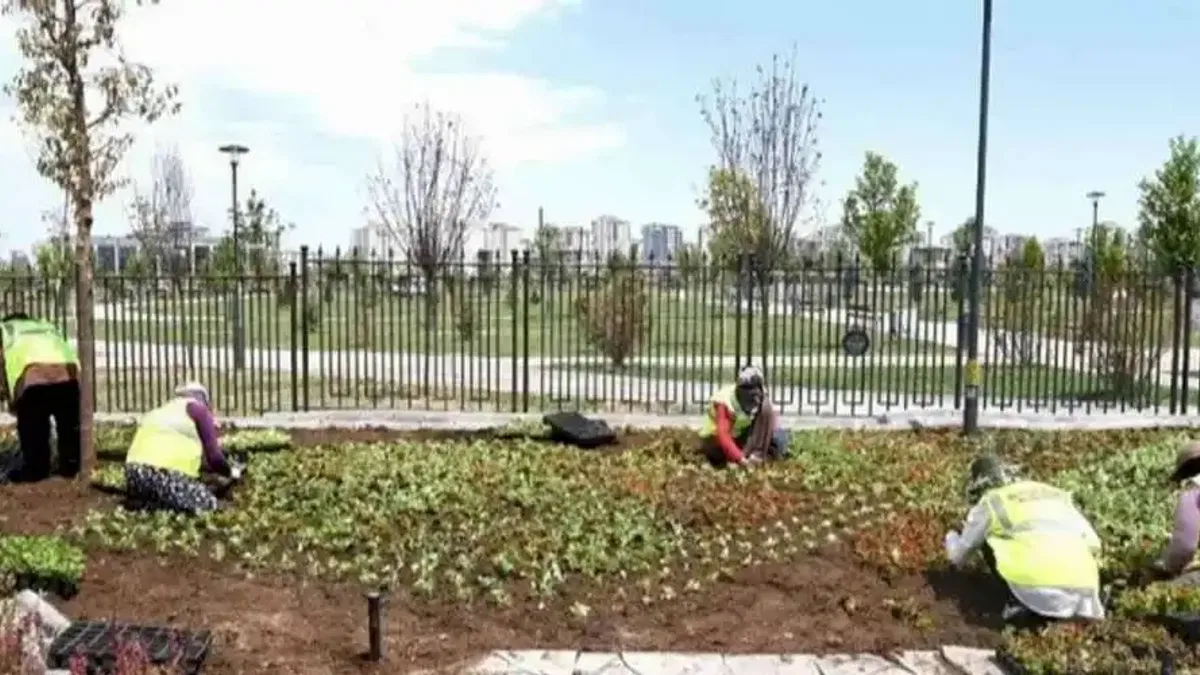 Malatya çiçek bahçesine döndü
